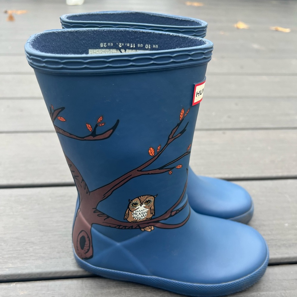 Kids Hunter Boot Woodland Print size 10 (US11)
